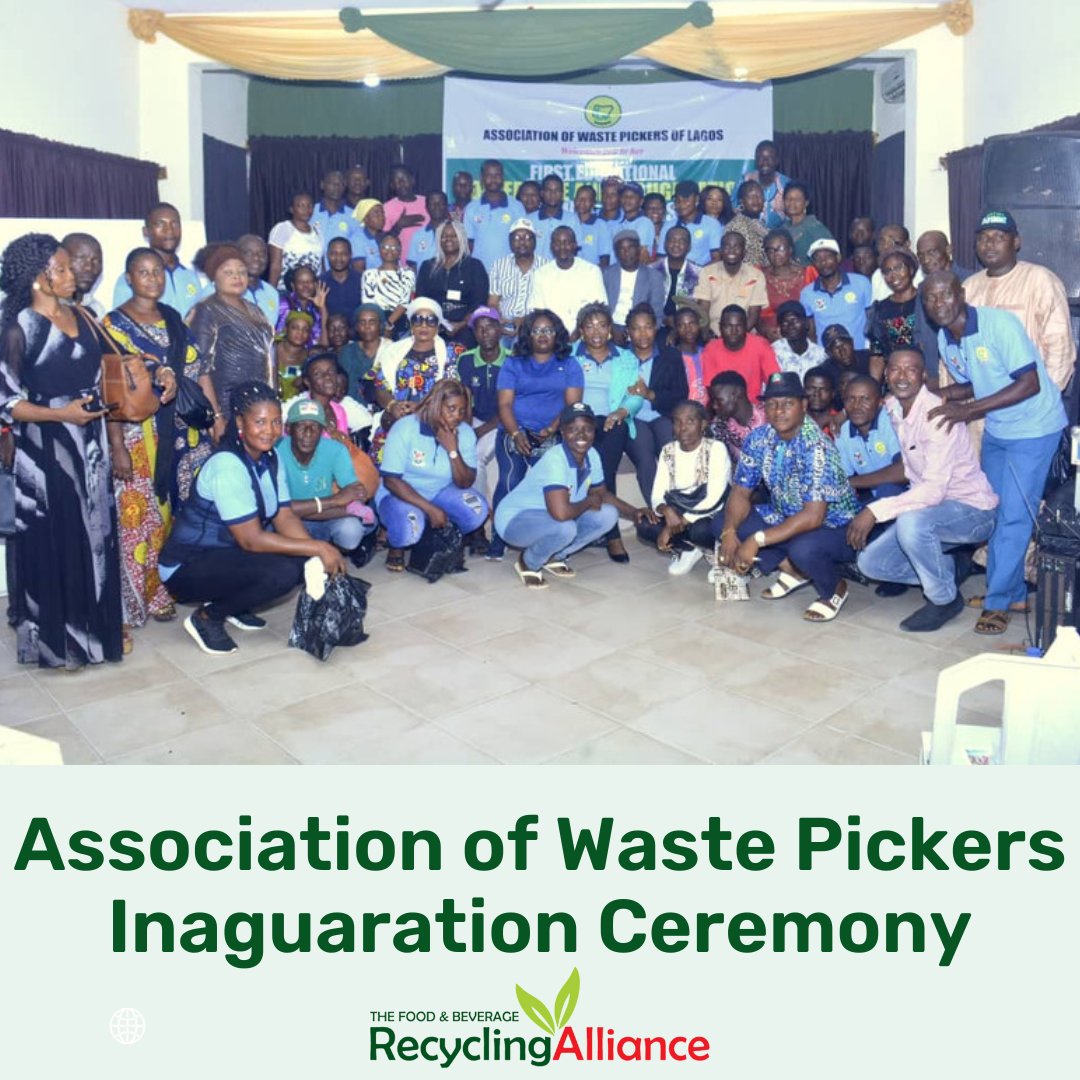 fbralliance's tweet photo. At the Association of Waste Pickers of Lagos inauguration ceremony, 29th of March 2023

#LetsMakeWasteValuable #FBRA #FBRAlliance https://t.co/RaLkKm0J5E