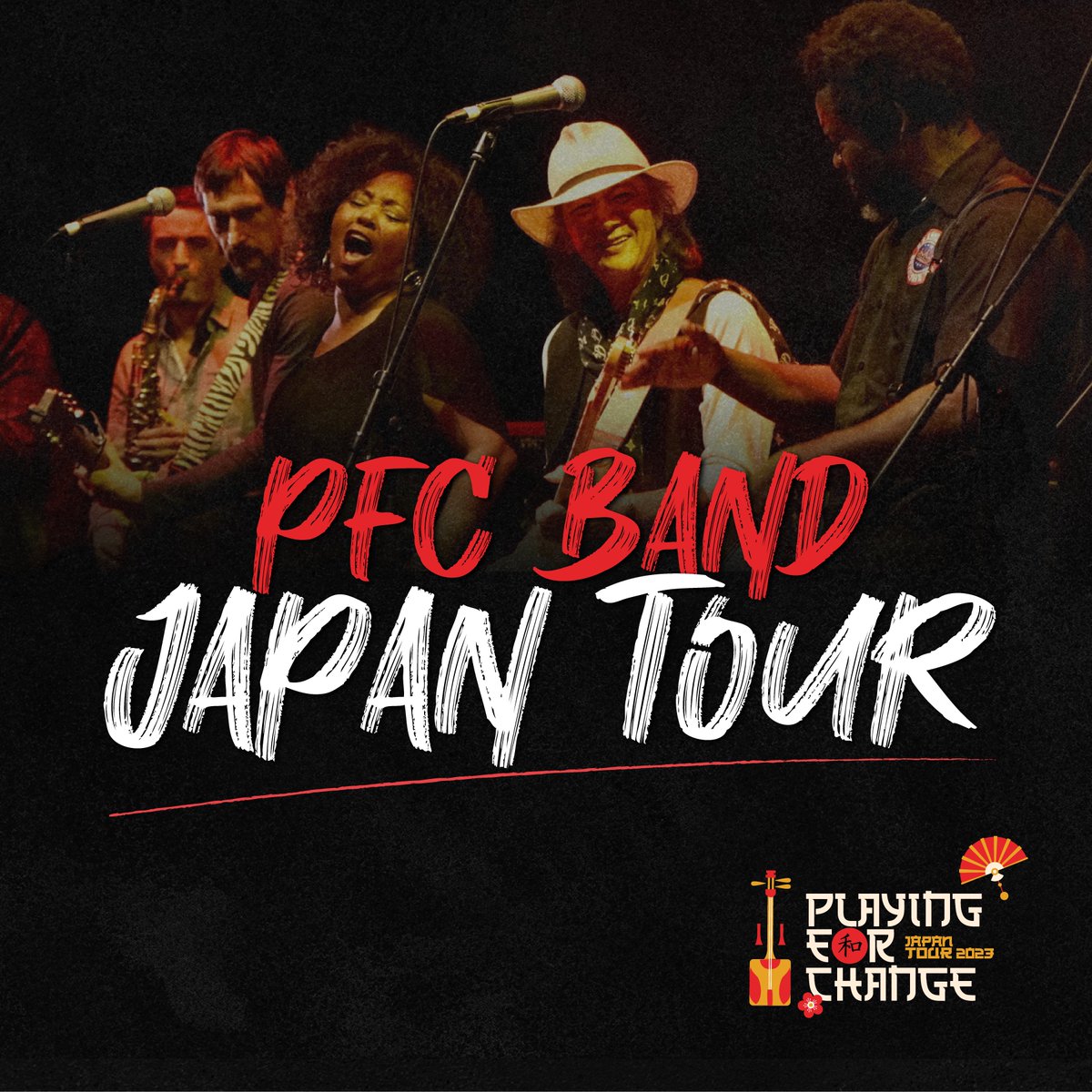 playing4change's tweet photo. Watch the #PlayingForChangeBand live at the #BillboardLive Tokyo Event on a tour in Japan!
Special guests: @FukuharaMiho, #KotaroOshio, @IchikaNito
More info at https://t.co/FB1wjPlpgZ https://t.co/rM1g0A99Fj