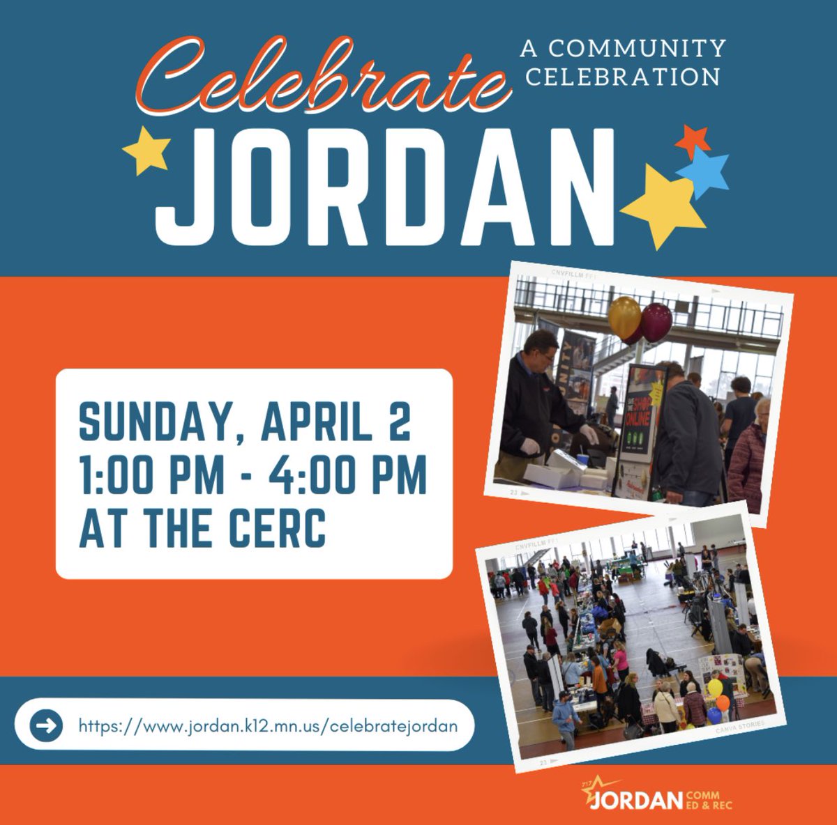 JordanBooster's tweet photo. Come visit us at Celebrate Jordan! This is going to be an incredible event filled with local businesses and vendors showcasing their amazing products!! 

PLUS - you could become a Corporate Partner or Member of the JBC and learn how funds #Support @JordanSchoolsAD https://t.co/r4o7lCfKWo