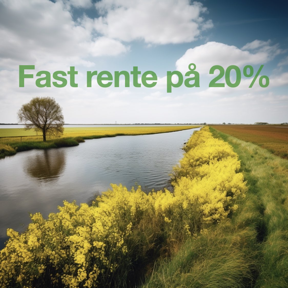 Tokeroed's tweet photo. Til et projekt som lavede 3 mio kr. i overskud sidste år, søger vi henover påsken kapital til en fast rente på hele 20%. 

Forventet overskud i år bliver 7-8 mio kr. 

DM mig hvis du er interesseret. https://t.co/5aqY1dEXMo