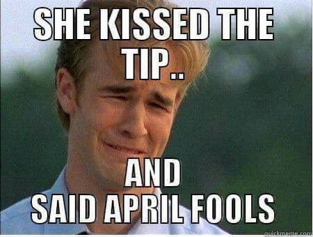 joycelyn2021's tweet photo. Happy April fools day!!🤣🤣 https://t.co/1mYh80v9bL