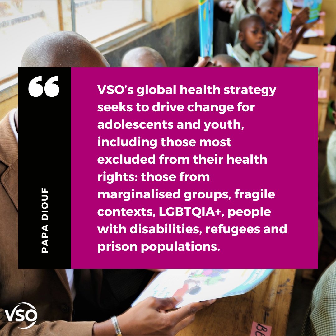 As we get ready to kick off #HealthWorkerWeek tomorrow, we wanted to share this insightful quote from VSO's Global Practice Area Lead for Health, Papa Diouf. 🏥 💜

You can read more about our work in this area here: bit.ly/3ZohoQP 

#SDG3 #GlobalGoals #HealthHeroes