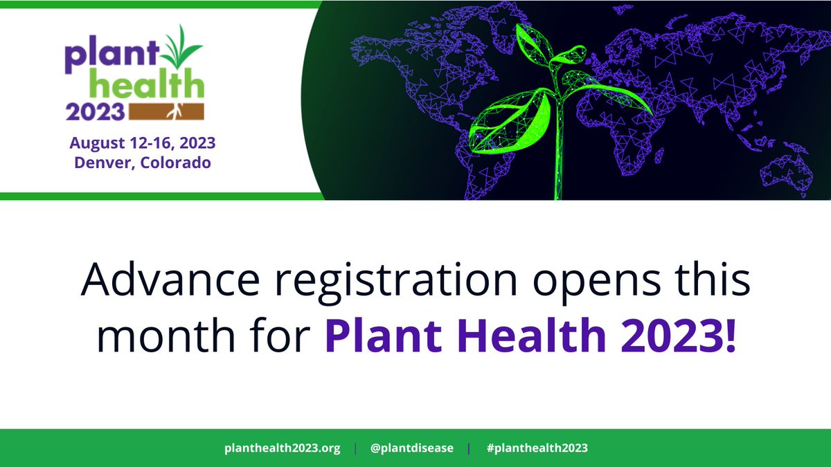 The American Phytopathological Society on Twitter "Advance