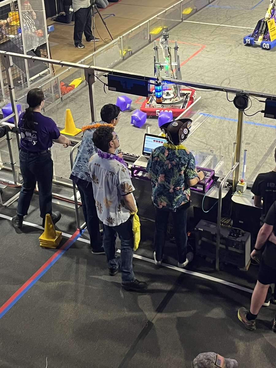 PiperPirates's tweet photo. Robotics team in action today @ Lee’s Summit High School. Currently ranked 12th out of 36 in the regional competition. #PiperthePowerhouse #PirateNation https://t.co/JLohp85tTU