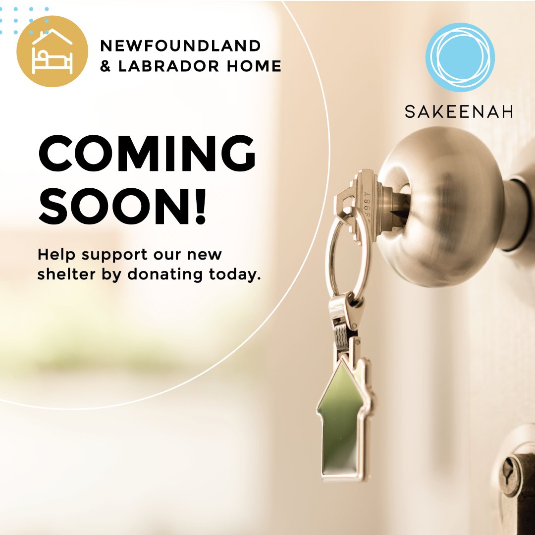 We can't believe it - another home announcement mA, but this time in Newfoundland &amp; Labrador!

Thanks to YOU and your support, we are able to provide more homes to those in need across Canada.  Help support our new home by donating today - link in bio!