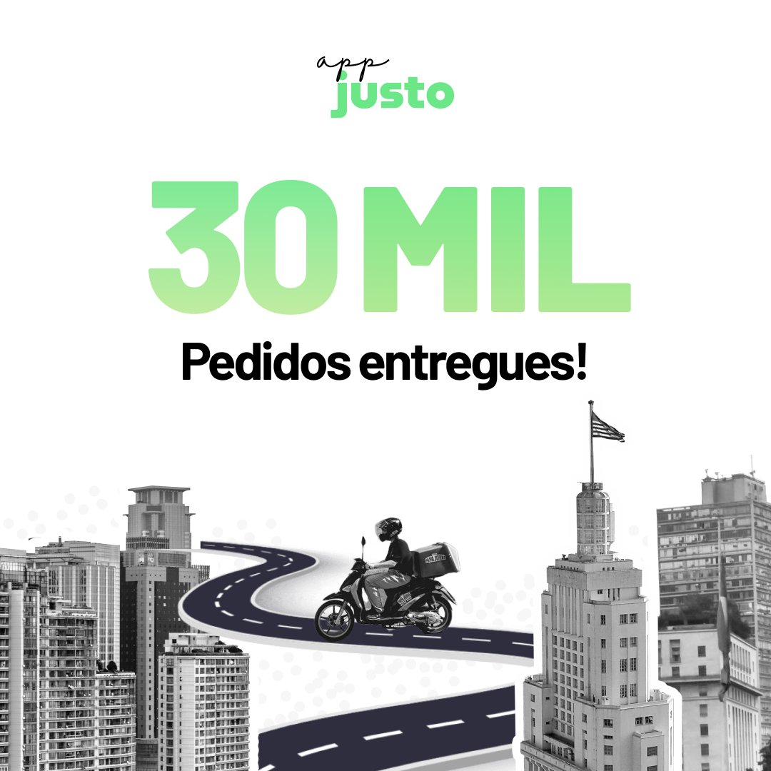 AppJusto tweet media