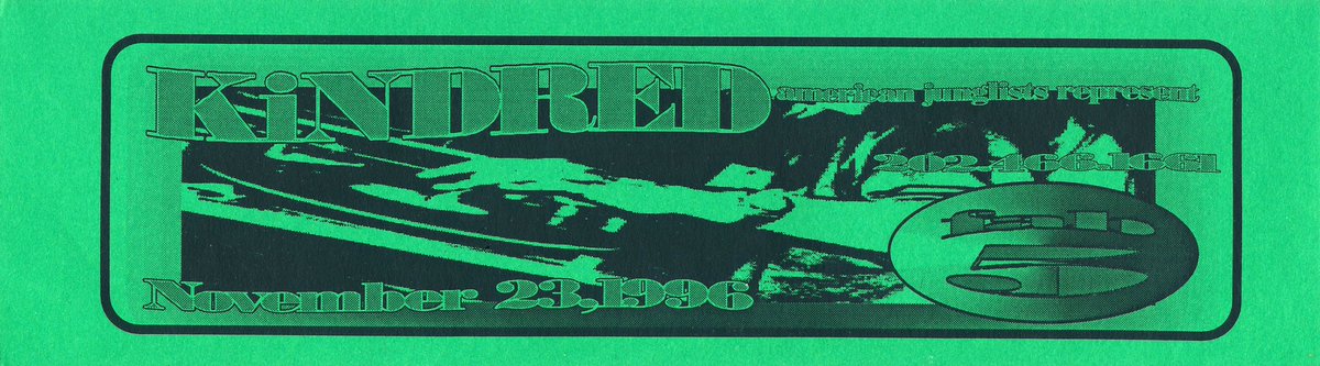 #washington #dc #ninetysix #nightlife #nightlifeflyer #raveflyer #rave #kindred #americanjunglistsrepresent #fab5