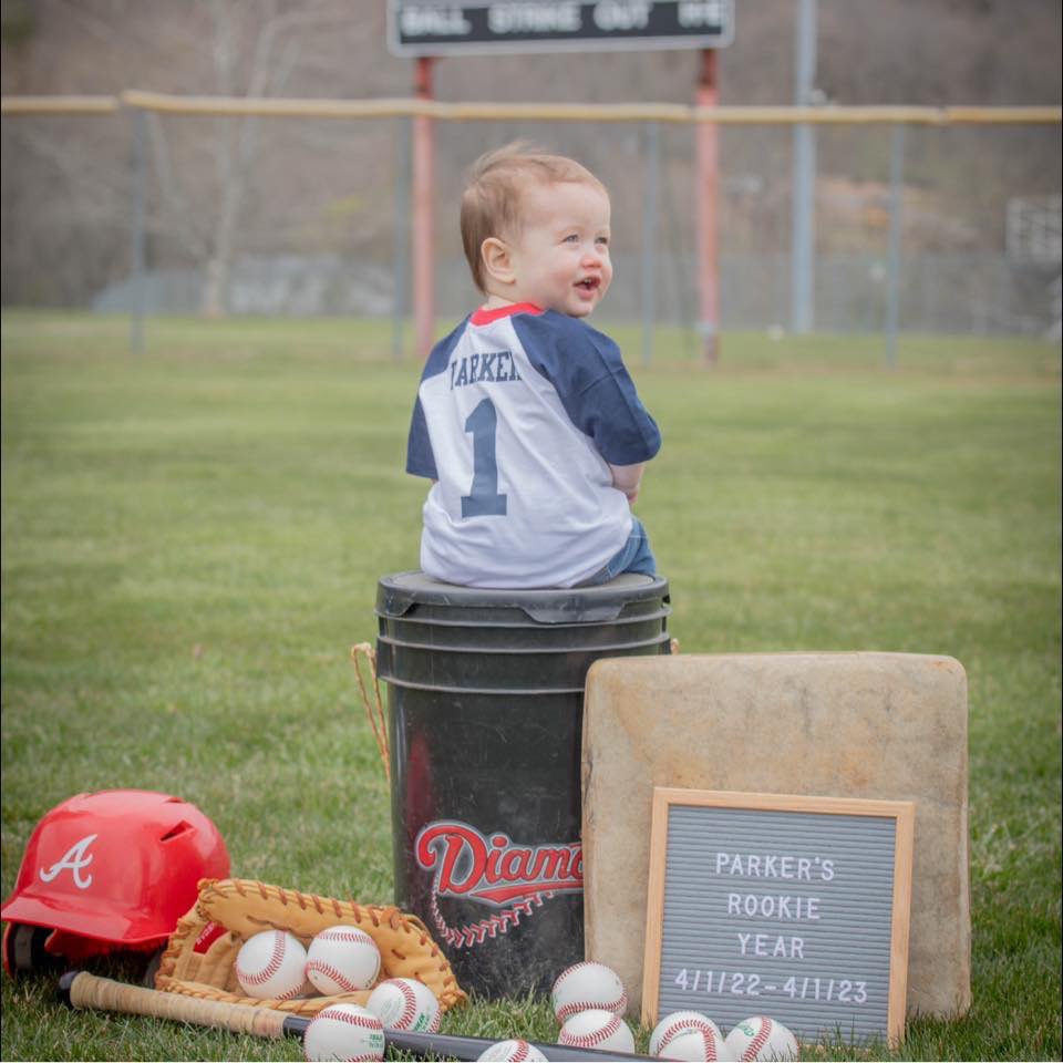 AHSCougarsBaseB's tweet photo. Happy 1st Birthday to our #1 Fan, Parker Bradley!!!#futurealleghanycougar https://t.co/dMyPeUK2Px