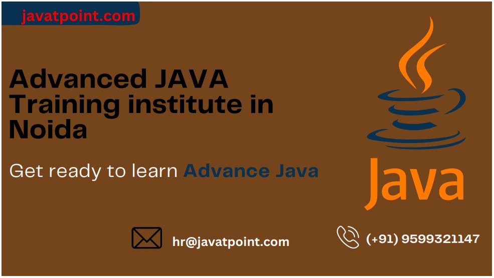 himani_monu's tweet image. Advanced JAVA Training institute in Noida
bit.ly/40zBZTp-javatp…
#java
#advancejava
#training #institute