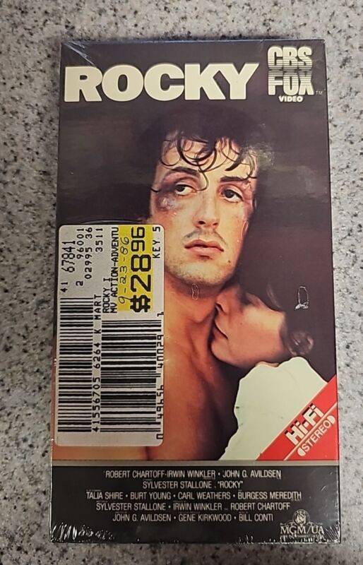 I Want My VHS on Twitter "Rocky VHS SEALED w/ Watermarks Sylvester