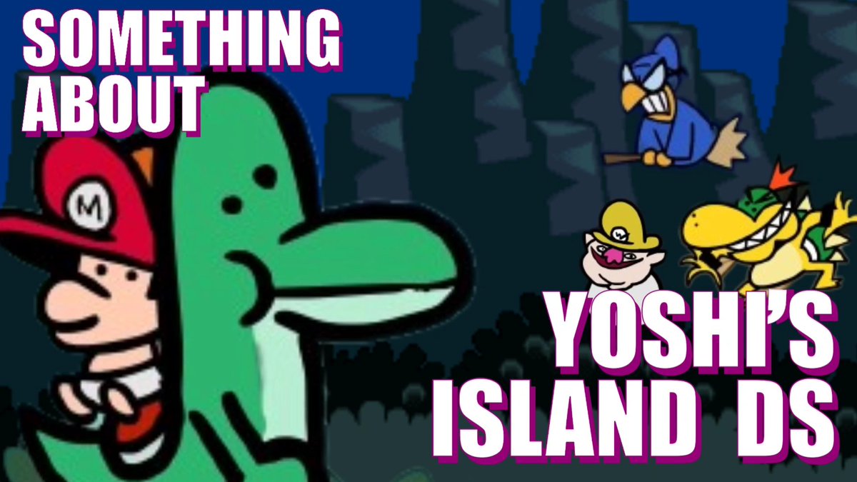 RetroBeetle309's tweet photo. Pre-release audio from an upcoming @TerminalMontage video, "Something About Yoshi's Island DS", has been leaked. The audio lasts roughly a minute and a half and covers the opening sequence of the animation.

https://t.co/KM0Ch3XQA7

#leakedvideoWatch #SomethingAbout #Yoshi https://t.co/F4RHNFCqRR