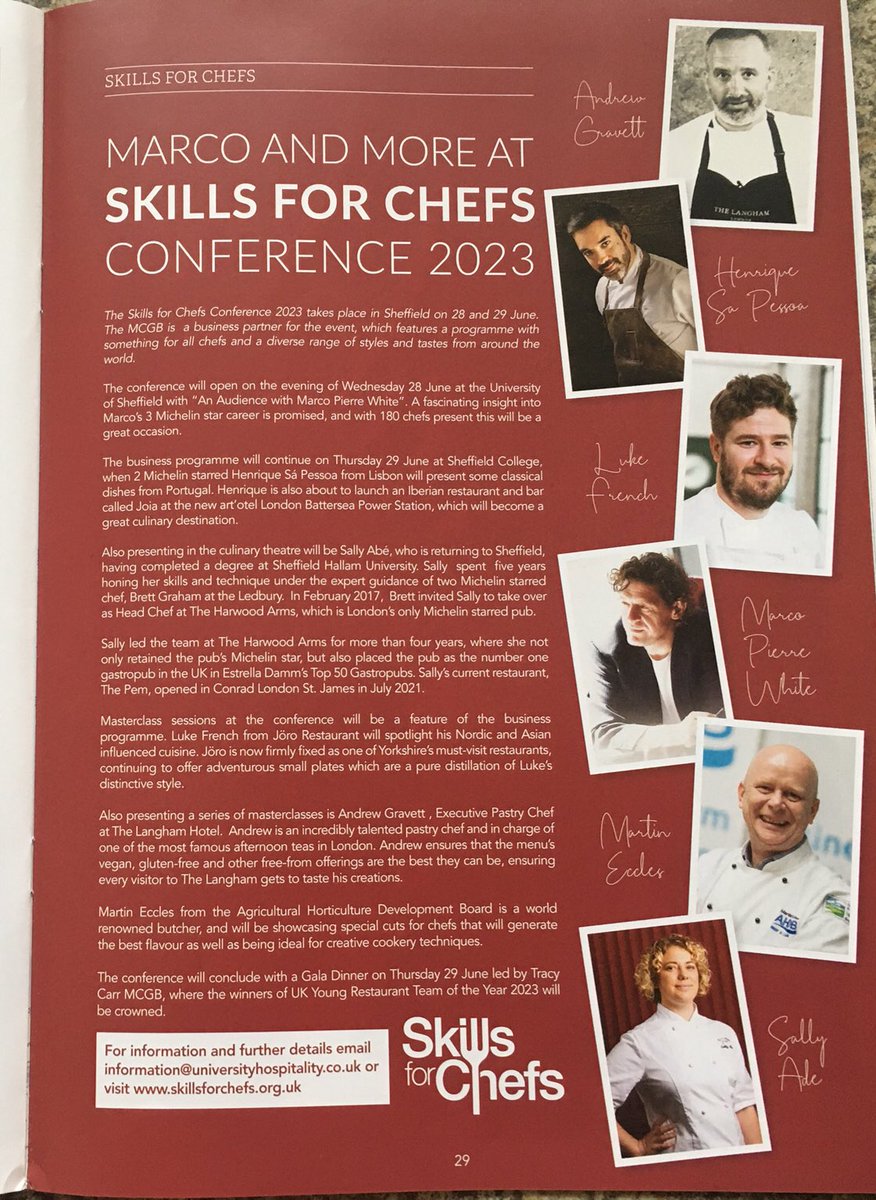 Skills for Chefs tweet media