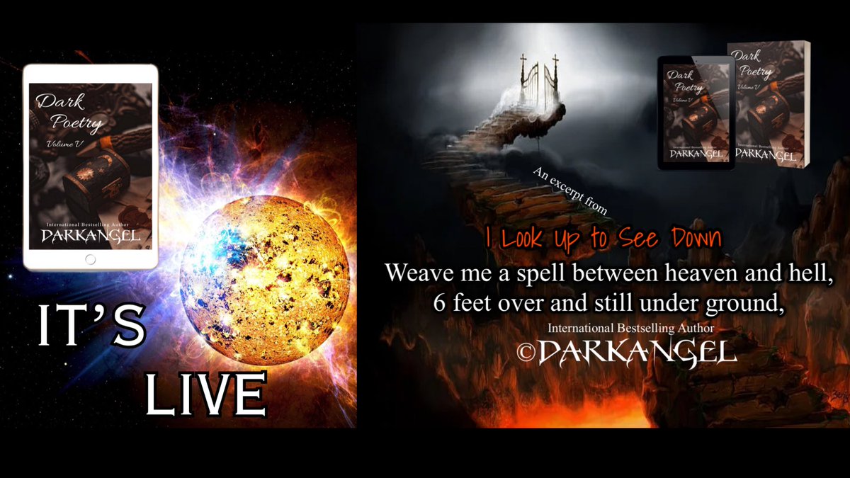 #NewRelease #OutNow 
Amazon- mybook.to/DarkPoetryVbyD…

Cover created by Kristina Simkins (#KSGraphics)
#poetrycommunity #poetrylovers #poetry #darkpoetry #DarkAngel  #newrelease #booklovers #book #readme #bookpost #books #readmorebooks #ilovebooks #itslive  #availablenow #oneclick