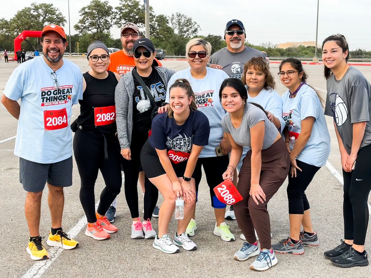 Gottschalk_NISD's tweet photo. Jefferson Eagles Soar!! 🦅 NEF 5k 2023 ✅ #BestInTheNest #NEF5k #StartToFinish https://t.co/GBVZB6N0AY