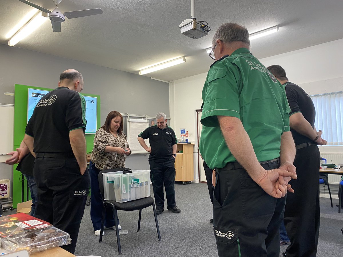 KatieGoodale89's tweet photo. Great day in Chelmsford today with the Essex training team. Thanks for all you do in SJA to support all volunteers learning. #MySJADay #ObsKit #ProCloud @SJAIntTraining @SJATrainingEast @the_emmahall @SJAEast https://t.co/IlnlziTpIW