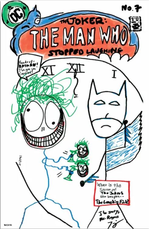Ms_Du_Du's tweet photo. Joker: The Man Who Stopped Laughing #7 (Cover E Tom King April Fool's Variant) https://t.co/5yqmjZvf9U