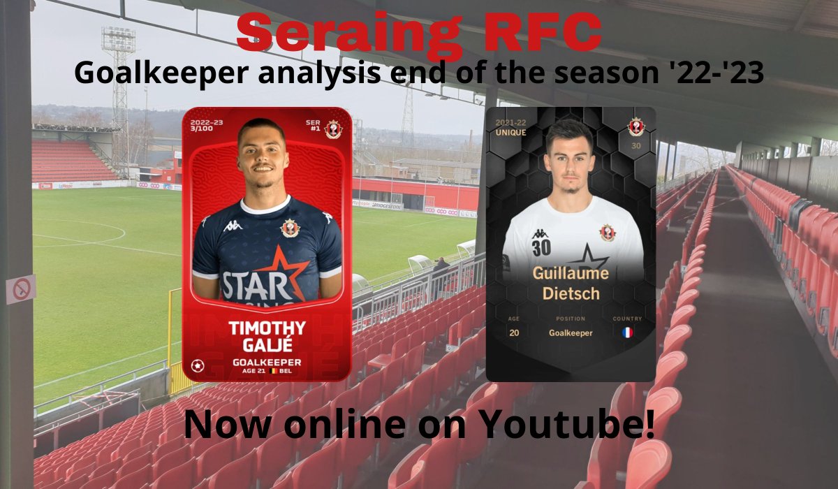 Eddy_Ednov's tweet photo. Here comes the second video, Seraing RFC's turn! The futures of Guillaume Dietsch and Timothy Galjé are discussed. Enjoy the video! 🔺◼️ #Sorare #Dietsch #Galjé @ni2las @dansorare @a_GrizZi
https://t.co/TNvxn364Im https://t.co/05OW3C5nLe