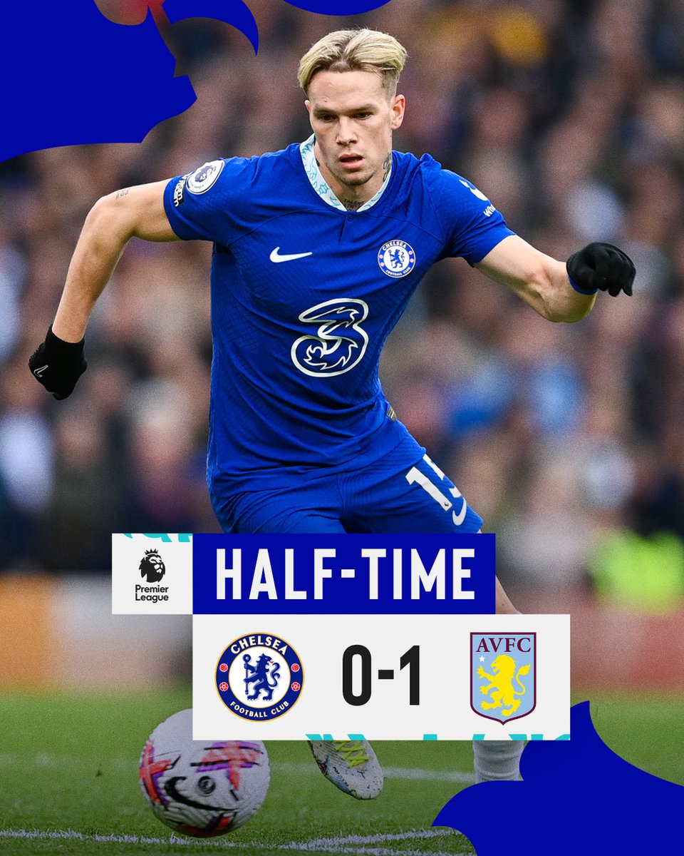 ChelseaFC's tweet photo. Behind at the break.

#CheAvl https://t.co/VFsnjhfBiE