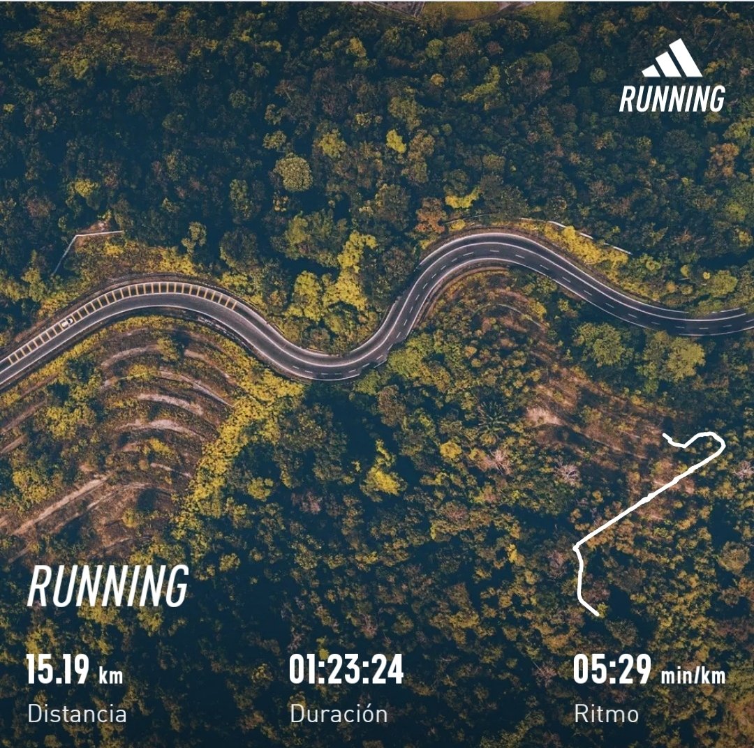 pablotorreskno's tweet photo. Asi empezamos abril con con un buen entrenamiento de 15 km 
Seguimos #SumandoKms #YoElegíCorrer #LoveRunSmile https://t.co/evRDiFAJca