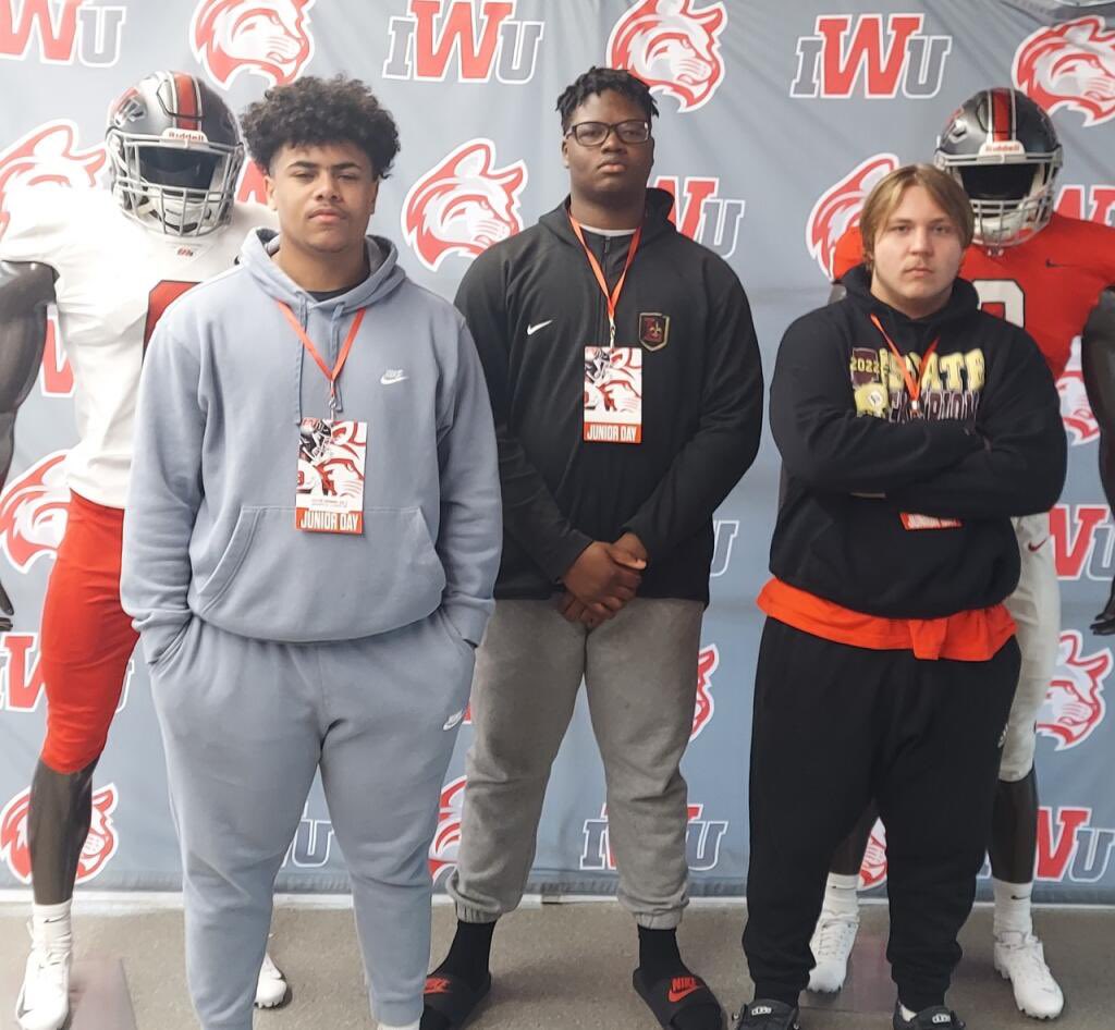 Dylanduncan7955's tweet photo. Had a great junior day @IndWesleyan_FB with my teammates @GavinMimms @TaureanLangston . Thanks to the coaches and players for making today feel special. This school is so awesome can’t wait to be back!! @CoachJones55 @CoachLauckIWU @PrepRedzoneIN @IndianaPreps @IndyWeOutHere https://t.co/nN2iyXPv1A