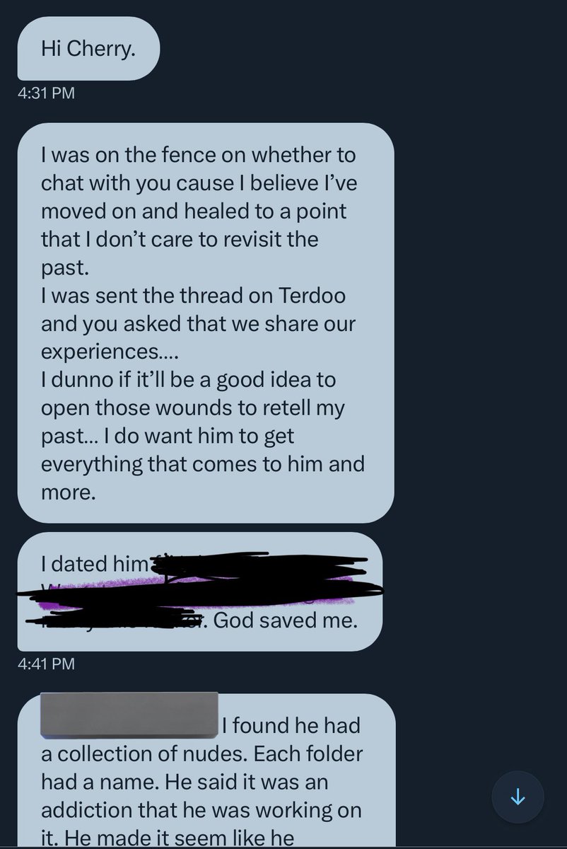 NnmaMoore's tweet photo. This story from another victim drove me to tears. WHY ARE MEN?! WHY IS TERDOO OLUWADARA BENDEGA?????

It was the same hard-drive I found that made me strengthen my resolve to leave him. Carefully arranged folders labelled with the names of the women he’d filmed NON-CONSENSUALLY. https://t.co/mlaWJtHJ5r