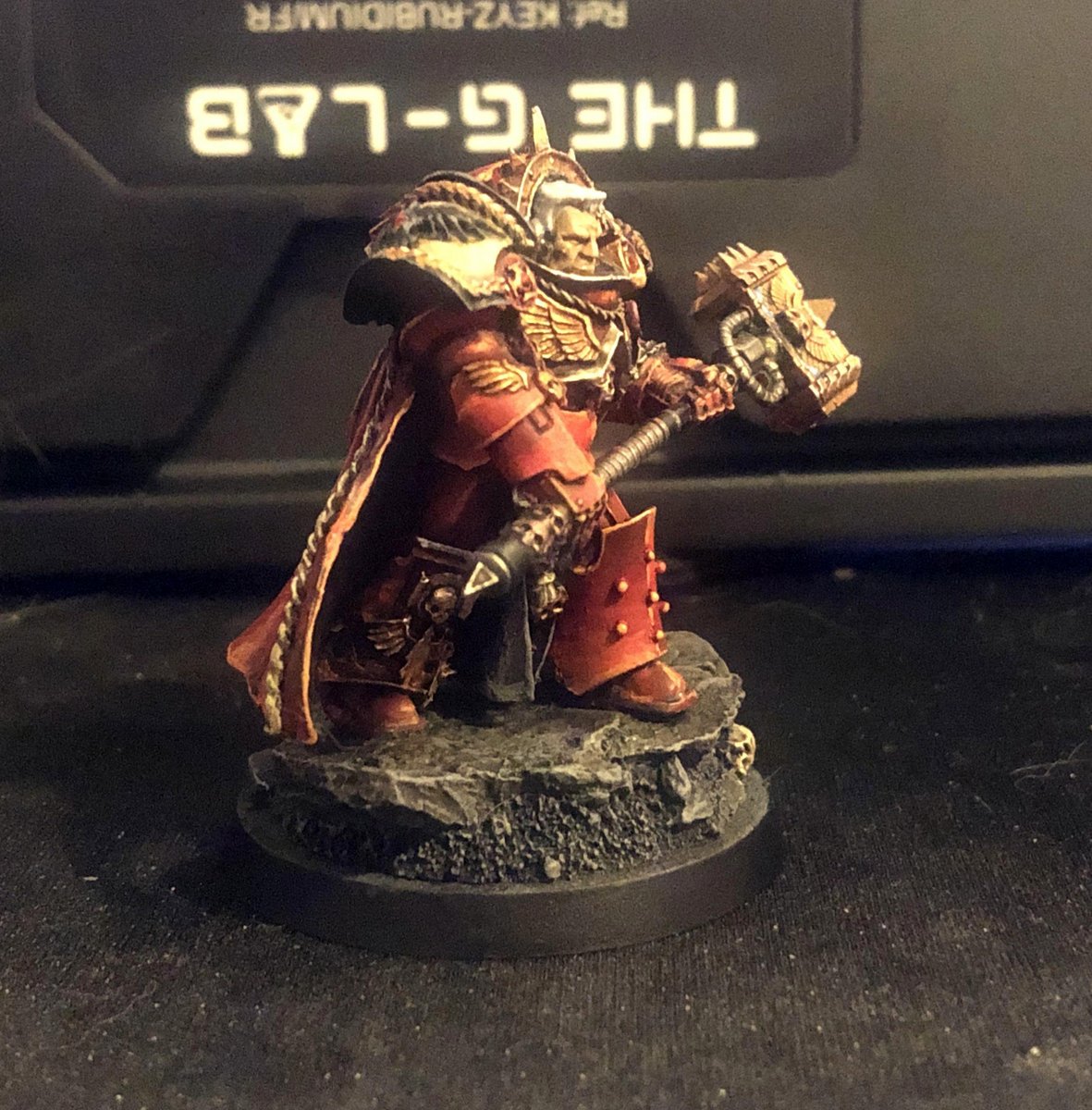 BolisGuillaume's tweet photo. Gabriel Angelos I painted recently. Replaced the head with Tor Garadon since I wasnt a fan of the FW one's shape.
#miniaturepainting #w40k #warhammer40000 #WarhammerArt #spacemarines #bloodravens #WarhammerCommunity https://t.co/dZPGxxPKsF