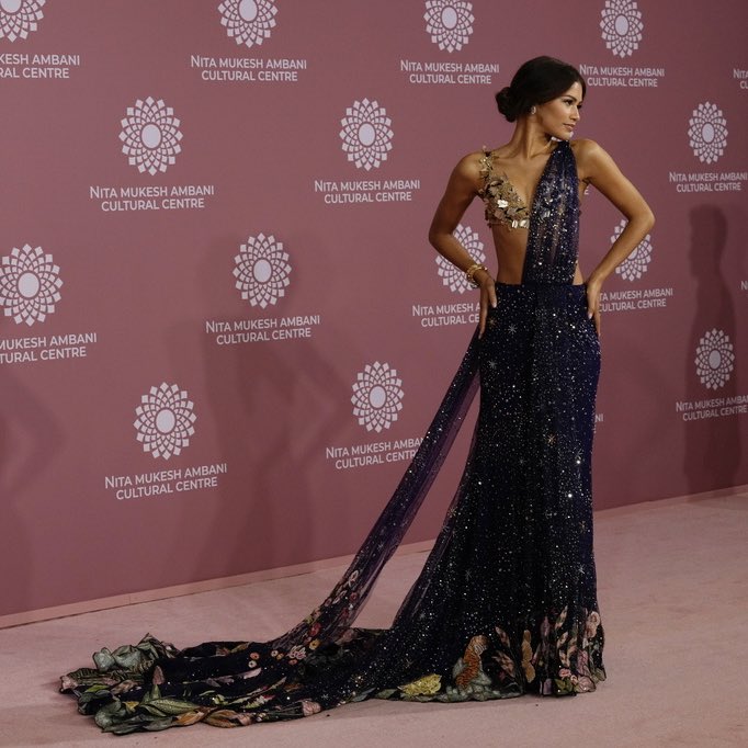 Zendaya Fan Account on Twitter "Zendaya at the NMACC Gala in Mumbai"