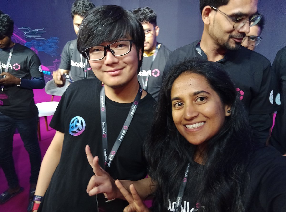 ChaitraShringa's tweet photo. Also with @hoonsubin i was all grins.... Just look me !!!  He's soo cute☺☺ https://t.co/nBv79QvWyh