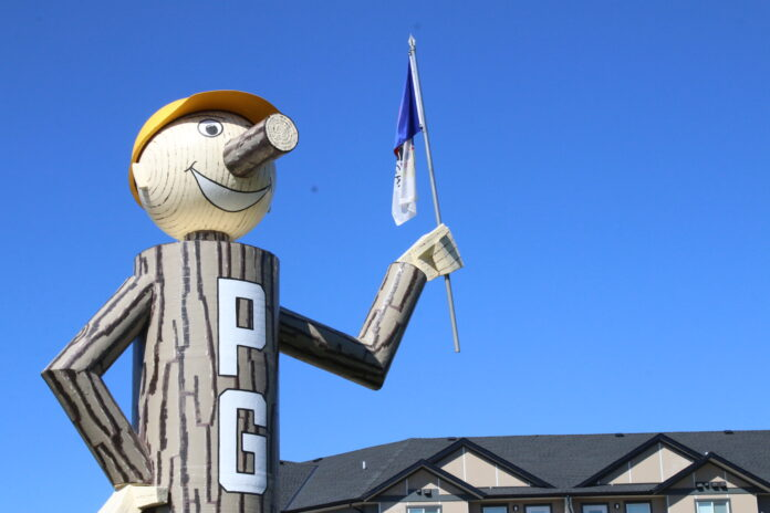 mypgnow's tweet photo. Mr. PG out as local mascot as part of city rebrand
https://t.co/6yubUpqV9y | #CityOfPG #PrinceGeorge https://t.co/th3IY6nxQK