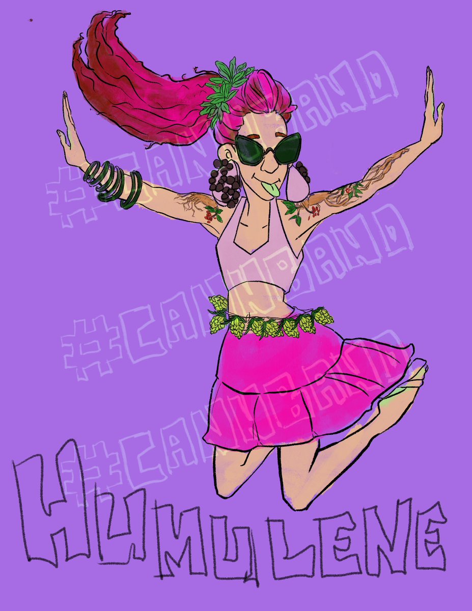 LAINAVERSEworks's tweet photo. Last #CANNBAND #FADEDlain update till Friday:
This is the 87% finished illustration of Humulene! She’s the last terpene I’m designing for the 2nd Quarter. Drawing her ginseng tattoo was fun.
ALSO, I started the Productive Stoner Planner this morning. It goes on sale around 4/20 https://t.co/bHNpOfwiH8