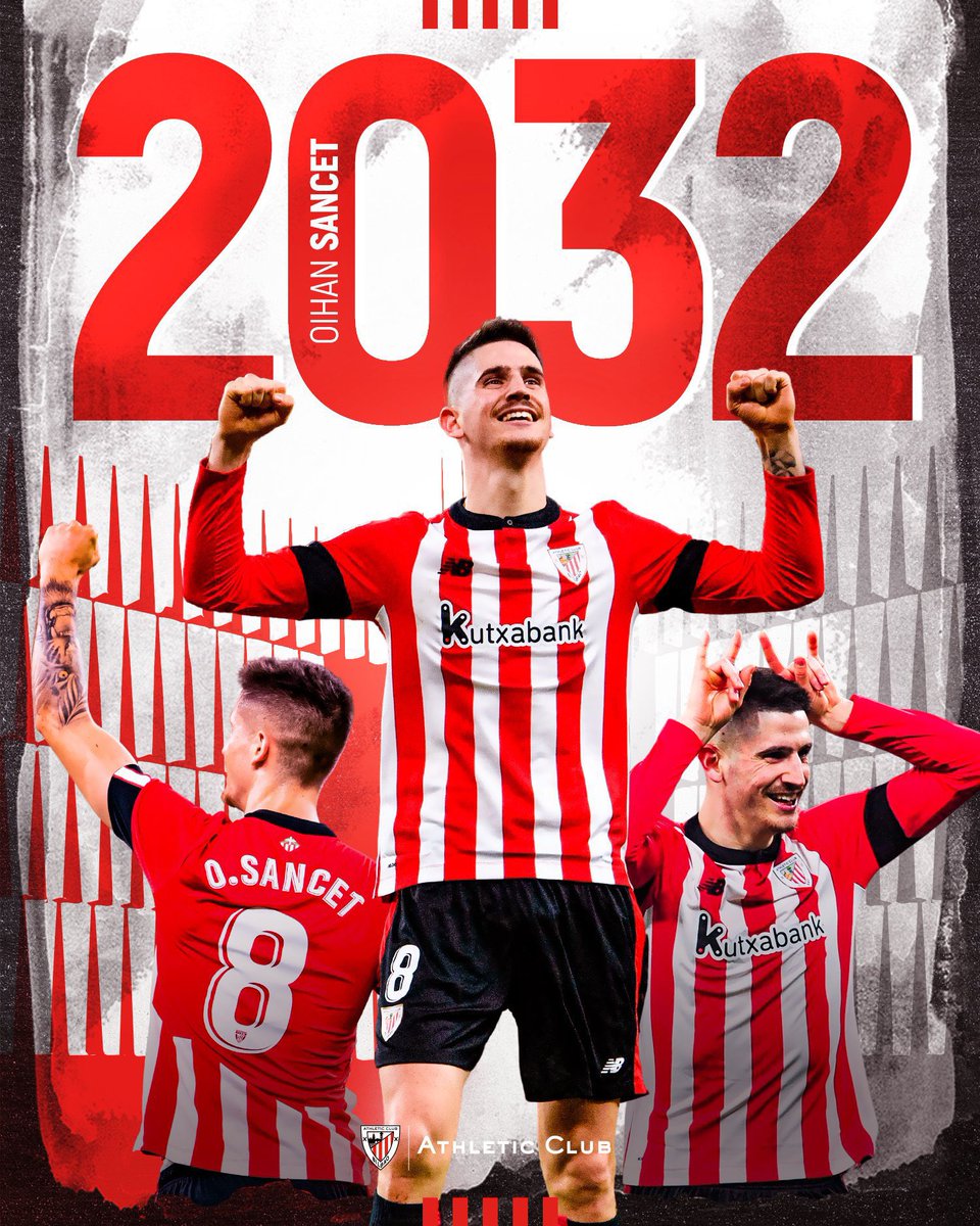 MundoDeFichaje2's tweet photo. OFICIAL: ¡Oihan Sancet renovó con Athletic Club hasta 2032! https://t.co/5Phx7suADN