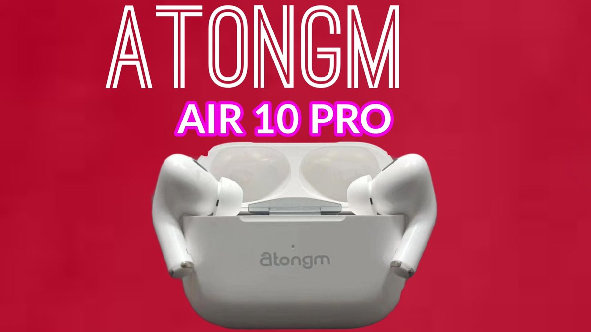 Airpods Pro Alternetifi Yenilendi! ATONGM Air 10 Pro Bluetooth Kulaklık İncelemesi Teknoloji DÜnyası
youtu.be/YeIkjb1GhwY