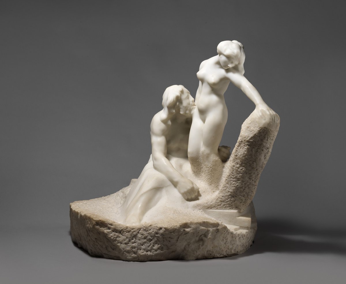 Auguste Rodin, Pygmalion and Galatea, modeled 1889, carved ca. 1908–9 #europeanart #augusterodin metmuseum.org/art/collection…