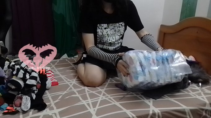 1 pic. It is time for me to show you my collection of socks and sex toys, you know, just a chill time