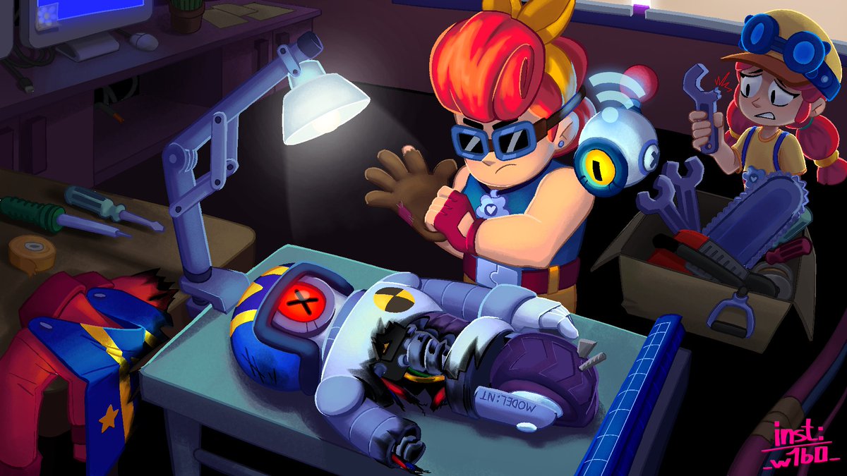 Super old art from October. I'm still proud of it
<a href="/BrawlStars/">Brawl Stars</a> #BrawlStars #BrawlStarsArt #BrawlArt #brawlstarsstu #brawlstarspam #brawlstarsjessie