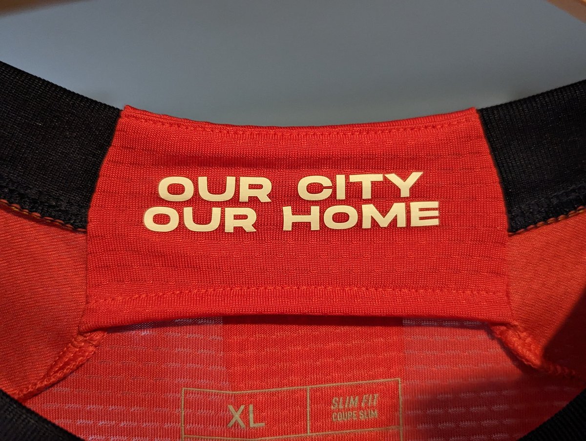 RiverBearsSG's tweet photo. Pulls out that game day home jersey, looks at collar, gets chills.
@stlCITYsc
@stlCITYPARK
#OurCity
#OurHome
#Founder23
#AllForCity https://t.co/7kkQYVfHzb