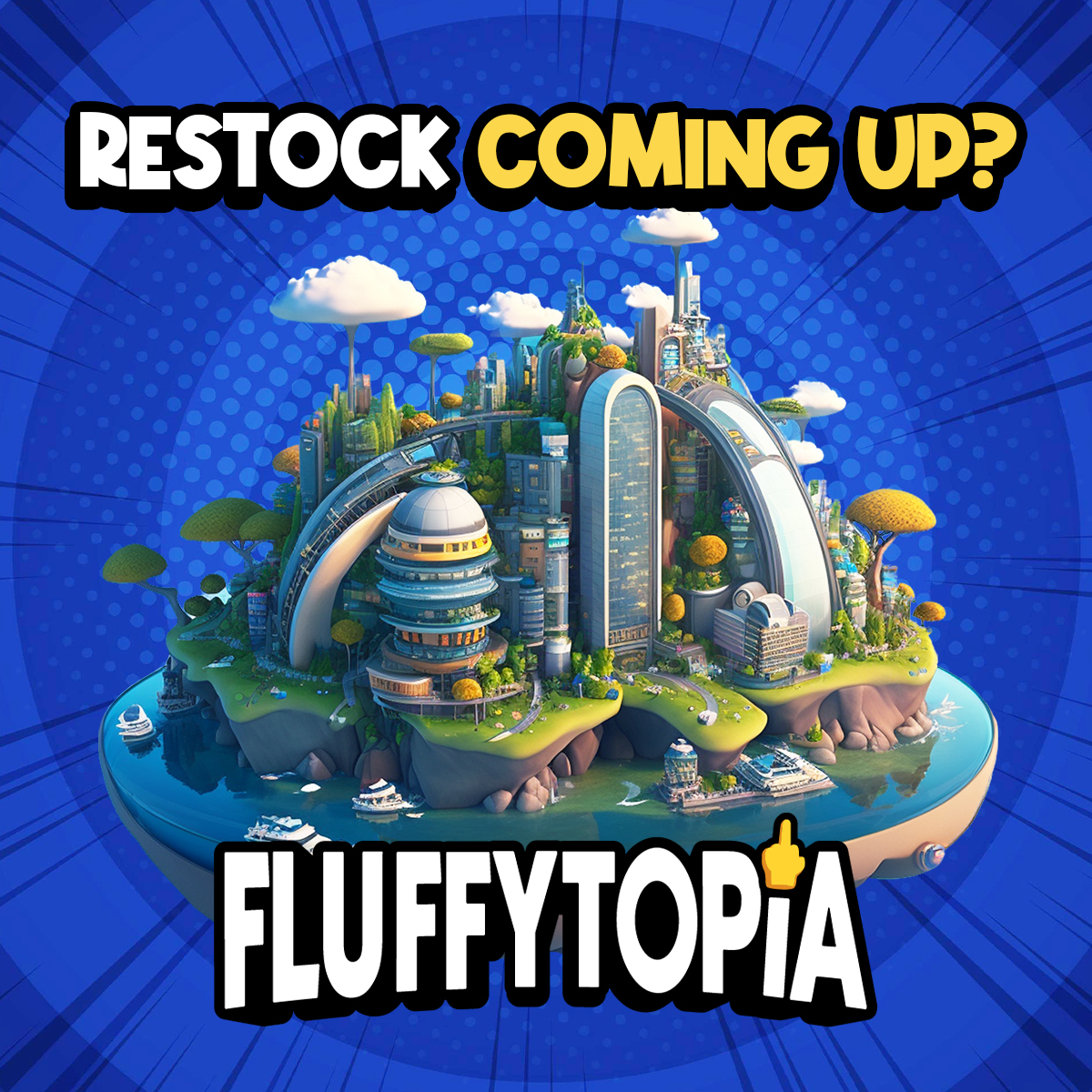 fluffytopia's tweet photo. gm degens 🫡 have you heard the fluffin' rumor?

a restock of Flonderland (yielding 5.6 FLUFFY/day 💰) and Waflanda (earning 12.8 FLUFFY/day 💰) could be coming...

you ready??

🌀 interact with this tweet - 3x Territories to win (1x Fluffistan and 2x Flonderland) https://t.co/pAWXcOhdOQ
