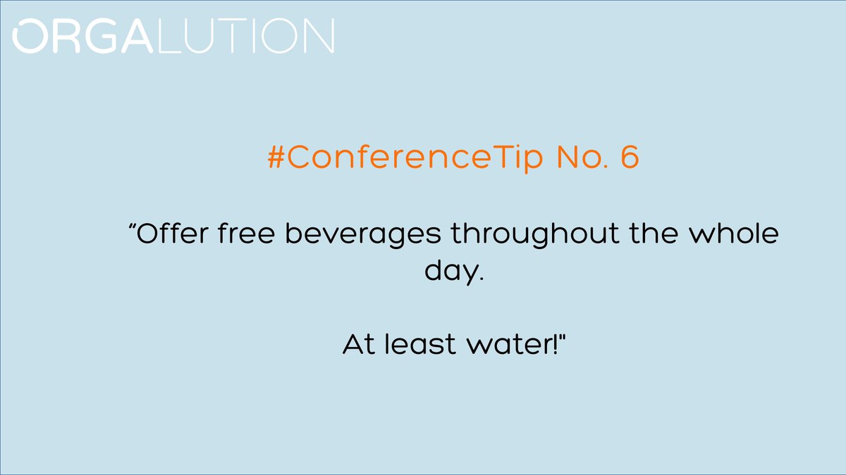 We conclude this week with what is actually a very obvious tip - actually... Who agrees with us?

#ConferenceTip #AcademicTwitter #AcademicChatter #scientists #academia