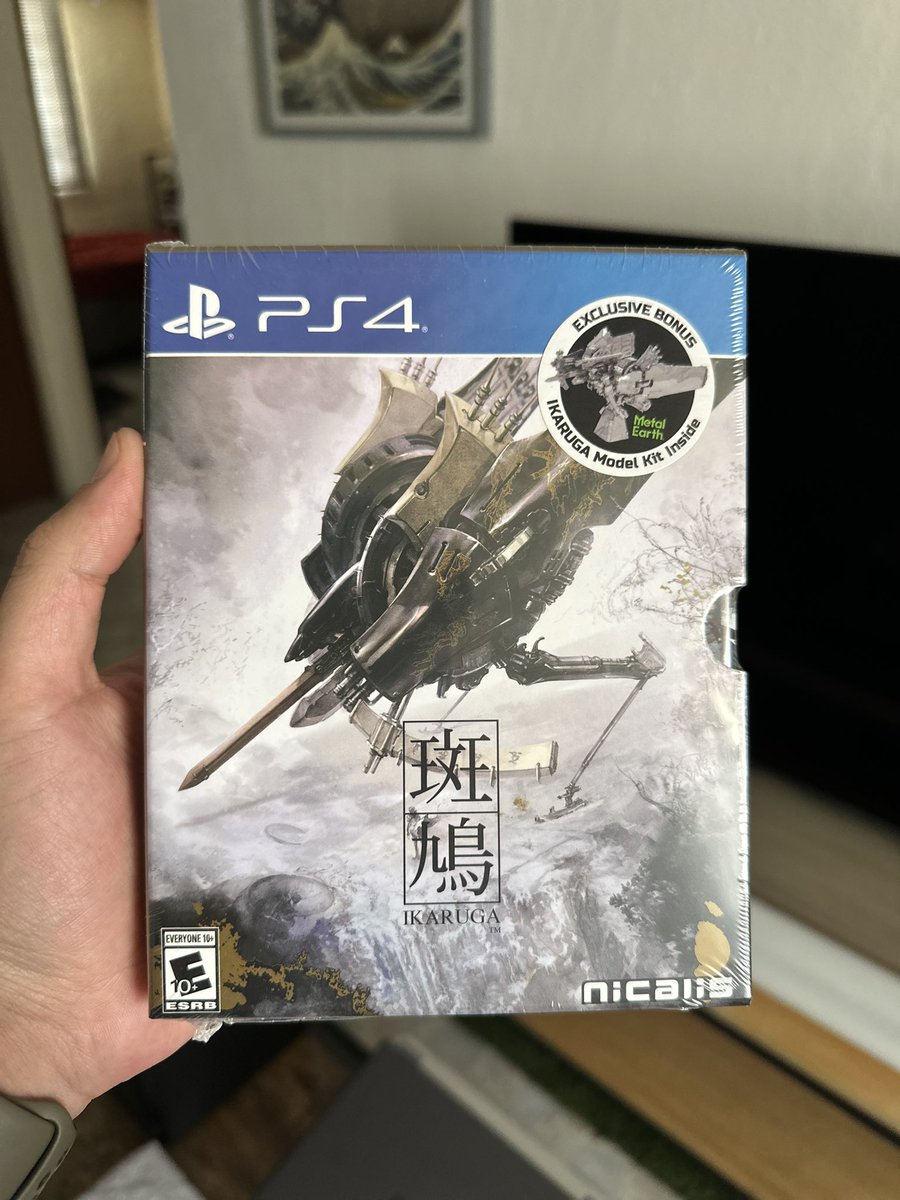 tolimx's tweet photo. Llegó!  #ikaruga https://t.co/Ok9b21004w