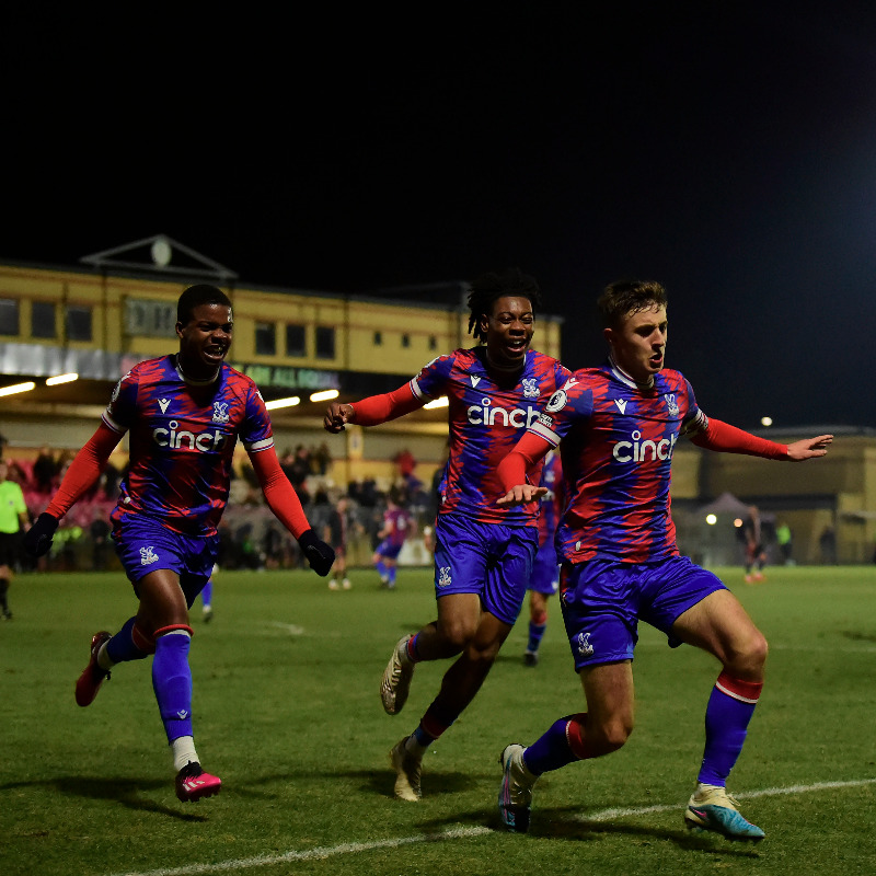 CPFCAcademy's tweet photo. We will face Valencia at home in the semi-final of the Premier League International Cup 🏆

#CPFC | #PLInternationalCup