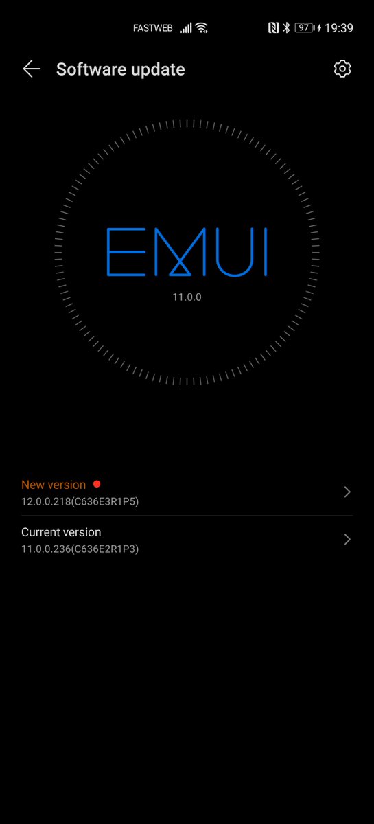 As supposed... after the installation of the updates for the #EMUI11, the system update discovered the #EMUI12 with a package of 5Gb.
It is currently in downloading and I am very curious to check the camera performances after that major update. 

#huawei #huaweip40proplus