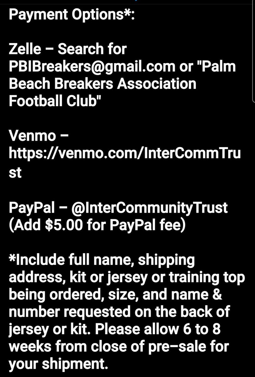 TheBreakersAFC's tweet photo. NO FOOLIN'....
Starting up 2-week round of pre-sales (through @IcarusFCphl) of our wildly &amp; globally popular kits/jerseys/training top! All profits go towards our fan &amp; player owned club operating costs. Thank you, Dudes/Betties/Groms!
#ReachForTheBeach🙋🏽‍♂️🙋🏼🙋🏾⛱
#JustDudeIt🤙🏽🤙🏼🤙🏾 https://t.co/TqH3HhBzgv