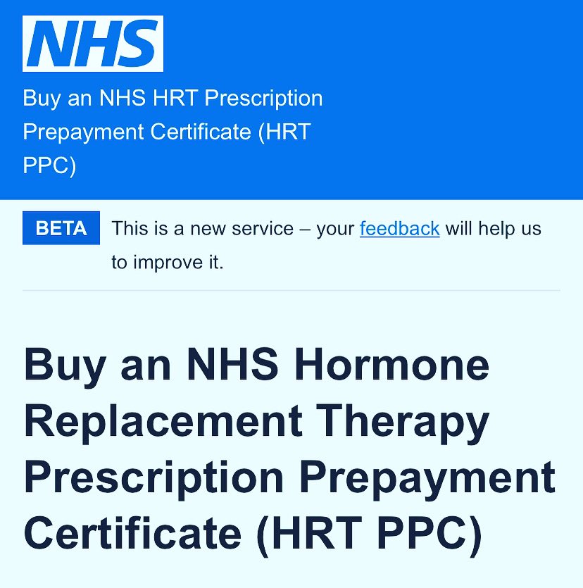 Here you go folks - HRT prescription for under £20 a year, or already free in 🏴󠁧󠁢󠁳󠁣󠁴󠁿 or 🏴󠁧󠁢󠁷󠁬󠁳󠁿. Well done @carolynharrismp for winning the battle! #GameOfHormones. nhsbsa.nhs.uk/sites/default/…