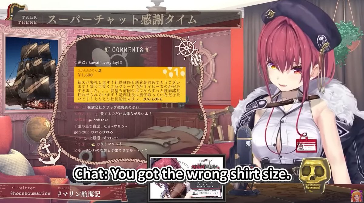 rintubein's tweet photo. marine's chat treating her like a single mother who wants to get into the dating scene again but tries too hard is peak creator/audience relationship i think https://t.co/51oVbDplO4