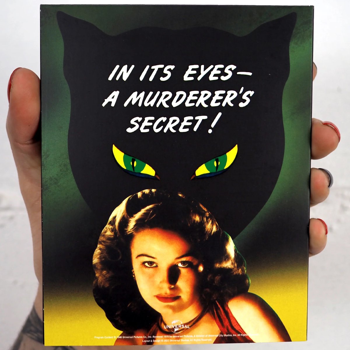 disc_connected's tweet photo. ***ANNOUNCEMENT***

Now available to preorder from @vinegarsyndrome as part of the #VSL line: #TheCatCreeps (1946)!

When a wealthy widow sends a one thousand dollar bill to the local newspaper claiming murder, blackmail, a corrupt politician and $200,000 fortune to be had, https://t.co/mH1yuotR1v
