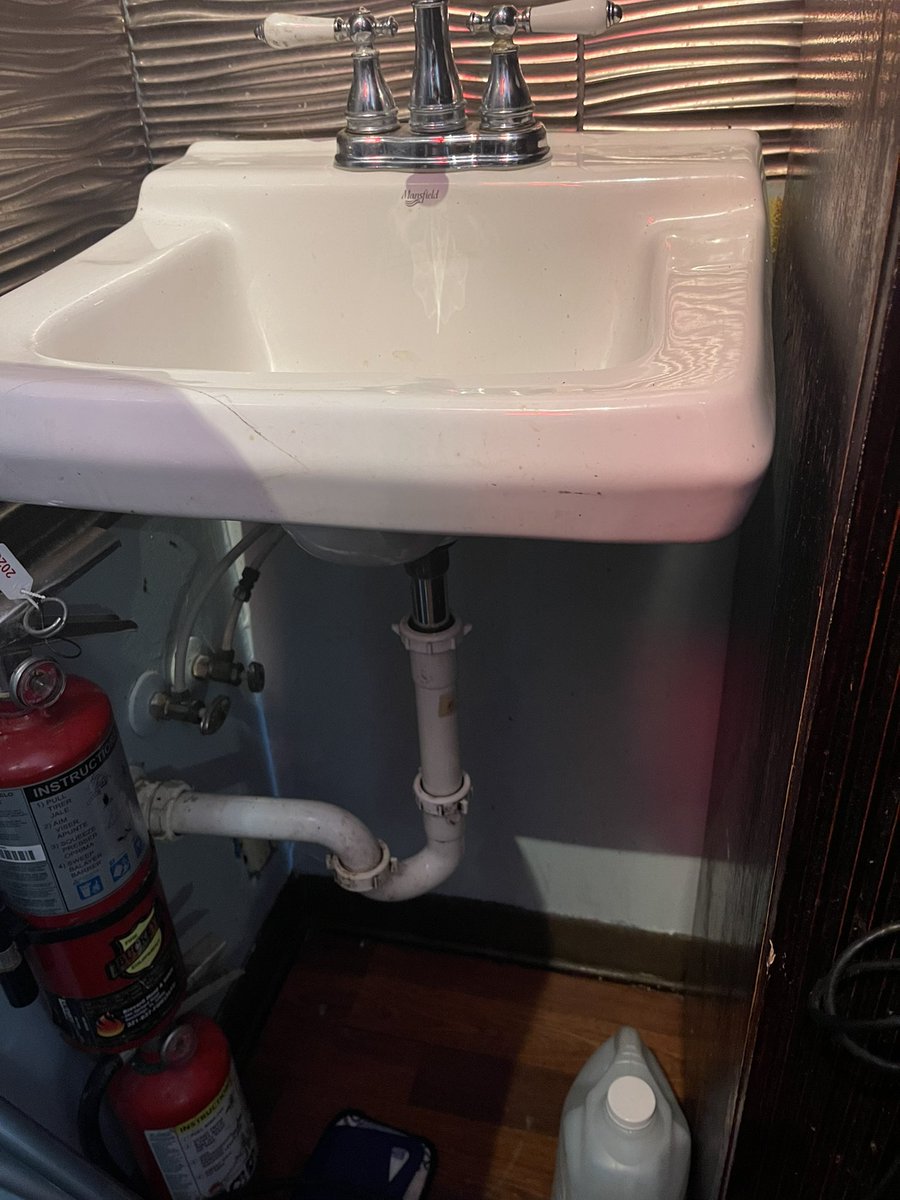 Ahh the joys of owning your own restaurant… you learn how to become a jack of all trades at a drop of a hat … today I got to learn and change a drain in our side hand wash sink …