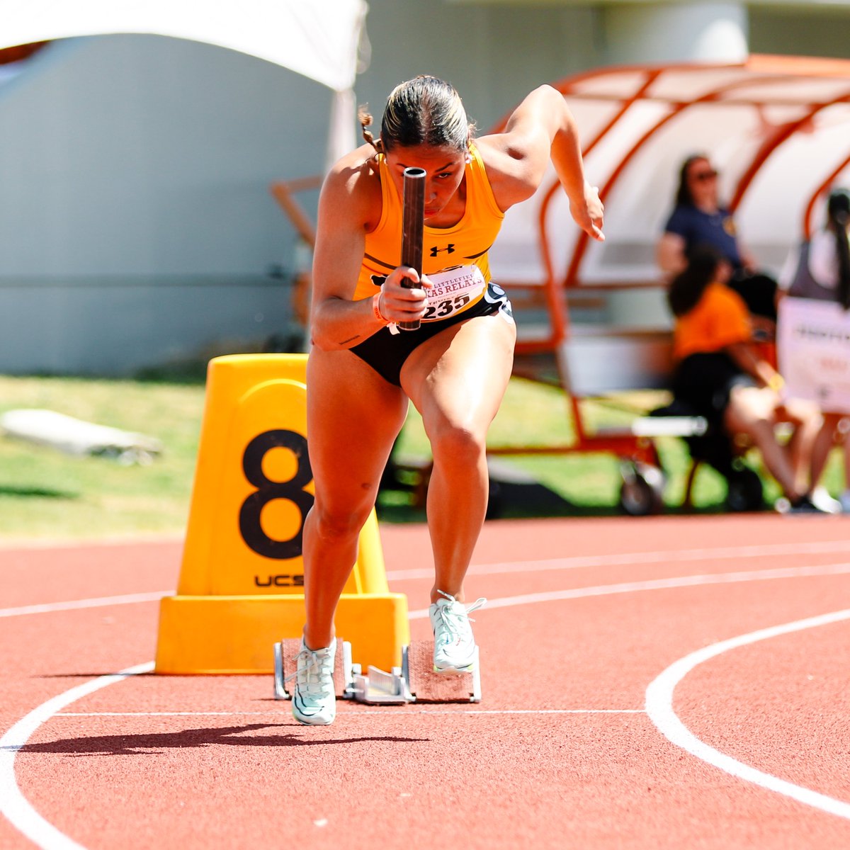 GoShockersTFXC's tweet photo. No. 3 4x200 in Shocker history 🤯

🟠 10th - 1:38.32 - Faith Turner, Zarrey Sams, Sydney Johnson, Courtney Wilborn https://t.co/KKfMjgta4q