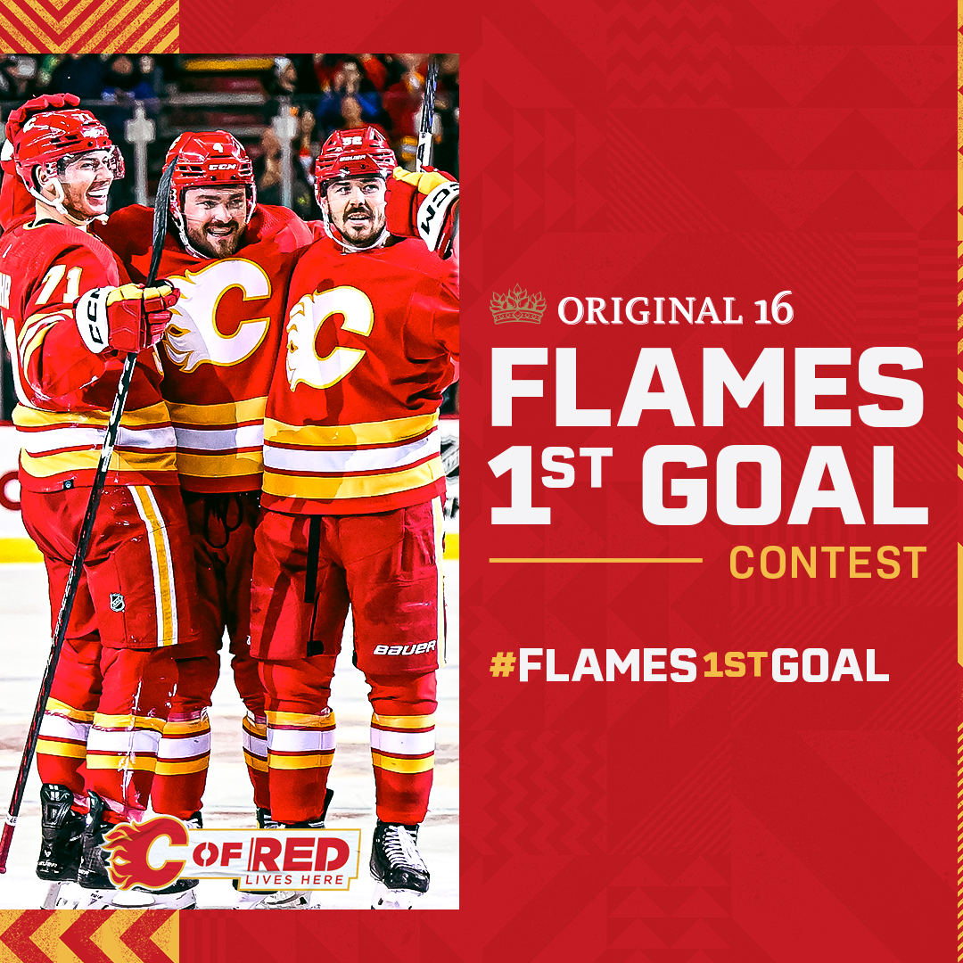 Want to win a pair of tickets to our Apr. 4 game vs. Chicago, courtesy of @original16beer? Tell us which Flame will open the scoring and use the hashtag #Flames1stGoal to enter! A winner will be selected at random from the correct responses.