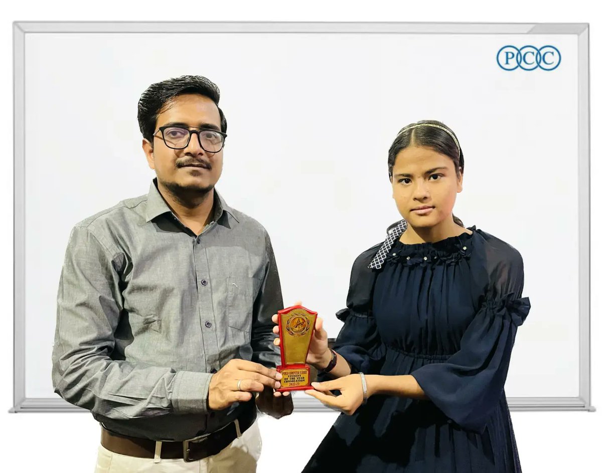 onlinepcc's tweet photo. Student of The Year Programme 2022 - 23

STY Consolation Prize

#PawanComputerClasses #onlinepcc #pcc #pccian #student #programming #coding #coaching #studentoftheyear #java #python https://t.co/s55tKybVSp