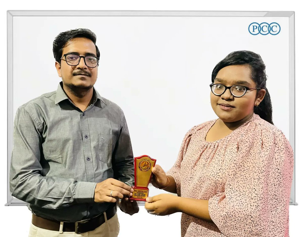 onlinepcc's tweet photo. Student of The Year Programme 2022 - 23

STY Consolation Prize

#PawanComputerClasses #onlinepcc #pcc #pccian #student #programming #coding #coaching #studentoftheyear #java #python https://t.co/s55tKybVSp